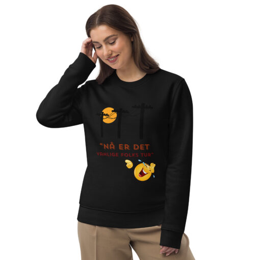 Unisex «Kranglefant Revolt» Eco Sweatshirt | Strøym - Bilde 4