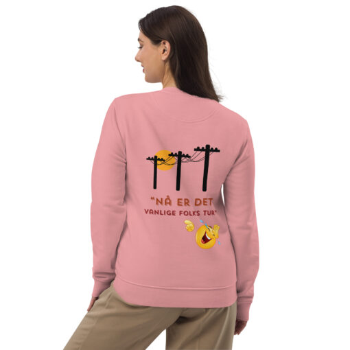 Unisex «Kranglefant Revolt» Eco Sweatshirt | Strøym - Bilde 6