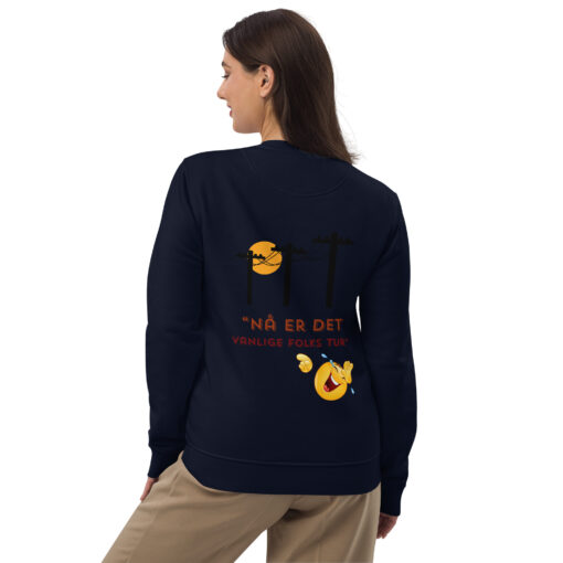 Unisex «Kranglefant Revolt» Eco Sweatshirt | Strøym - Bilde 3