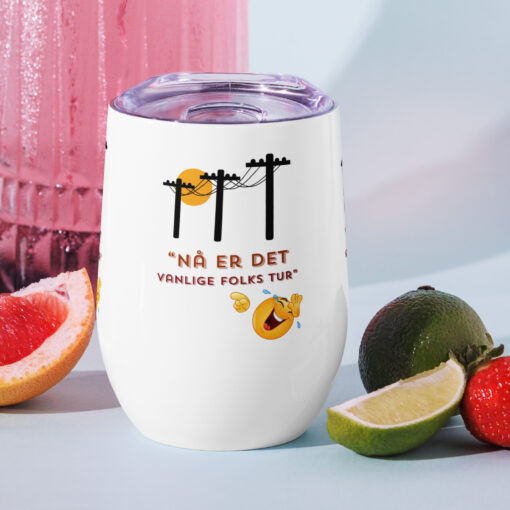 "Kranglefant Revolt" Wine Tumbler | Strøym
