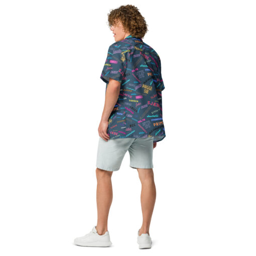 Unisex kortermet skjorte med knapper | Venneslaord - Bilde 2