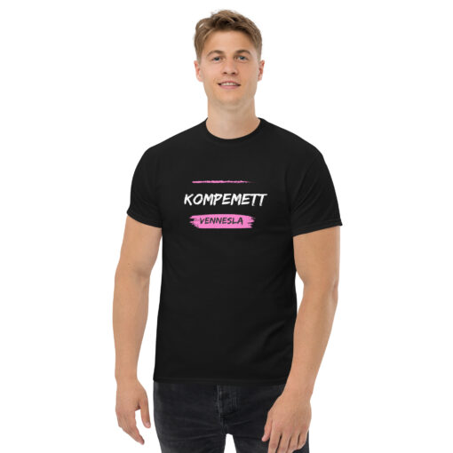Klassisk T-Skjurte For Herrer | "Kompemett"