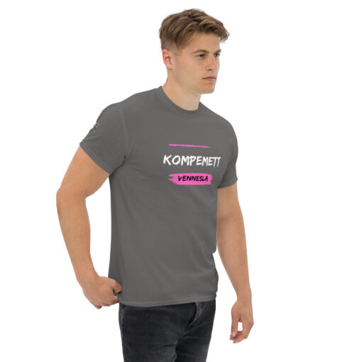 Klassisk T-Skjurte For Herrer | "Kompemett" - Bilde 23