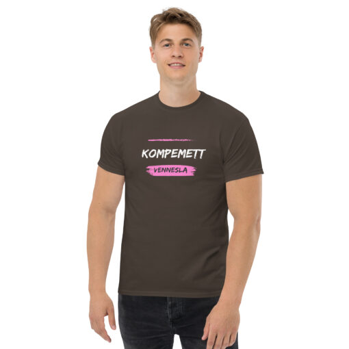 Klassisk T-Skjurte For Herrer | "Kompemett" - Bilde 13