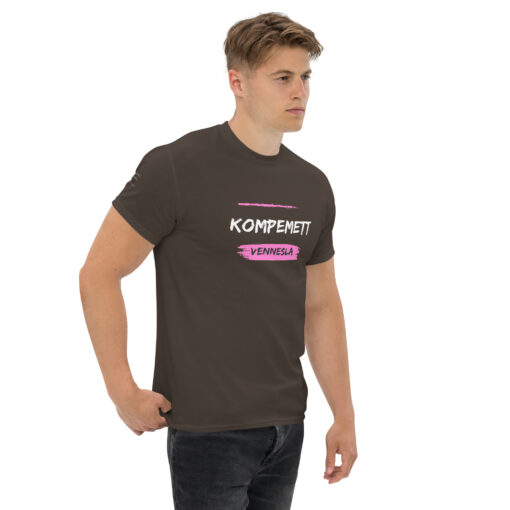 Klassisk T-Skjurte For Herrer | "Kompemett" - Bilde 15