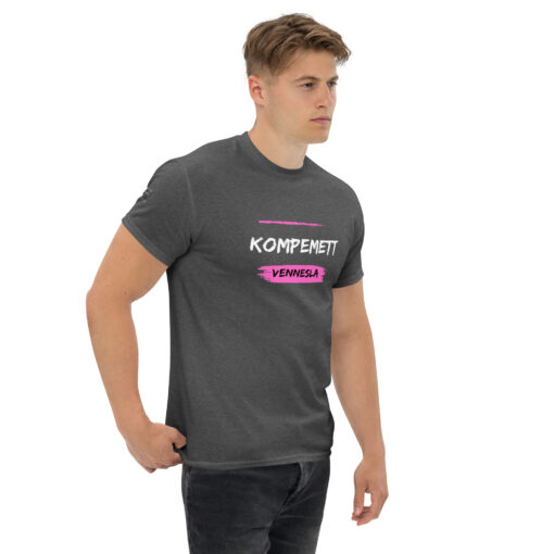 Klassisk T-Skjurte For Herrer | "Kompemett" - Bilde 19