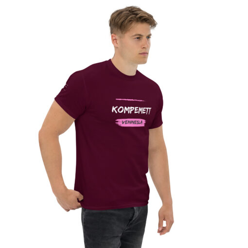Klassisk T-Skjurte For Herrer | "Kompemett" - Bilde 4