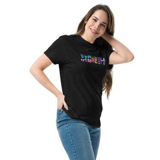 T-skjorte Unisex | Vennesla i Rulletekst - Bilde 4