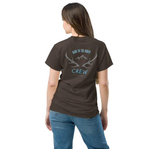 Unisex Klassisk T-Skjorte med «CREW»