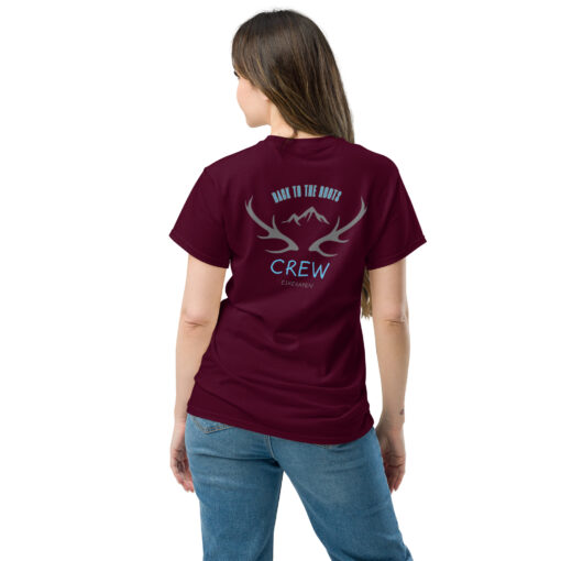 Unisex Klassisk T-Skjorte med «CREW» - Bilde 4