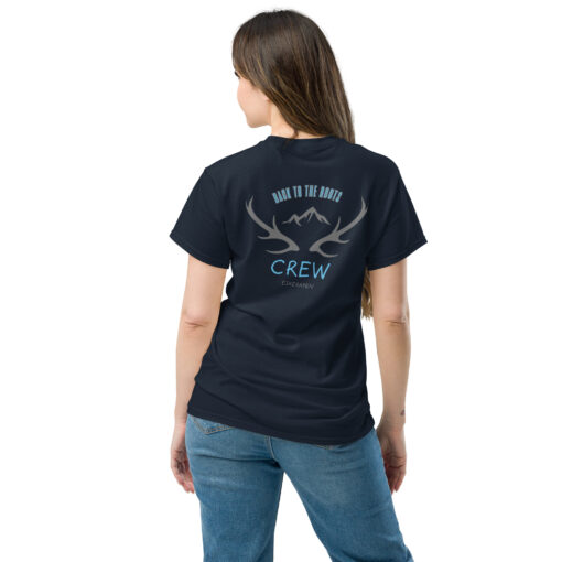 Unisex Klassisk T-Skjorte med «CREW» - Bilde 10