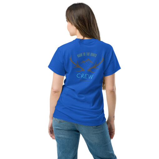 Unisex Klassisk T-Skjorte med «CREW» - Bilde 18